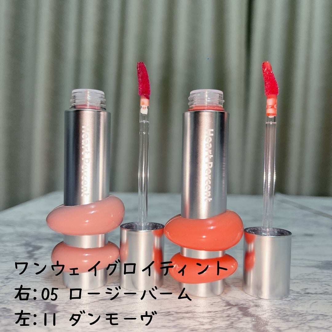 ドットオンムードリップペンシル/Heart Percent/リップライナーを使ったクチコミ(3枚目)