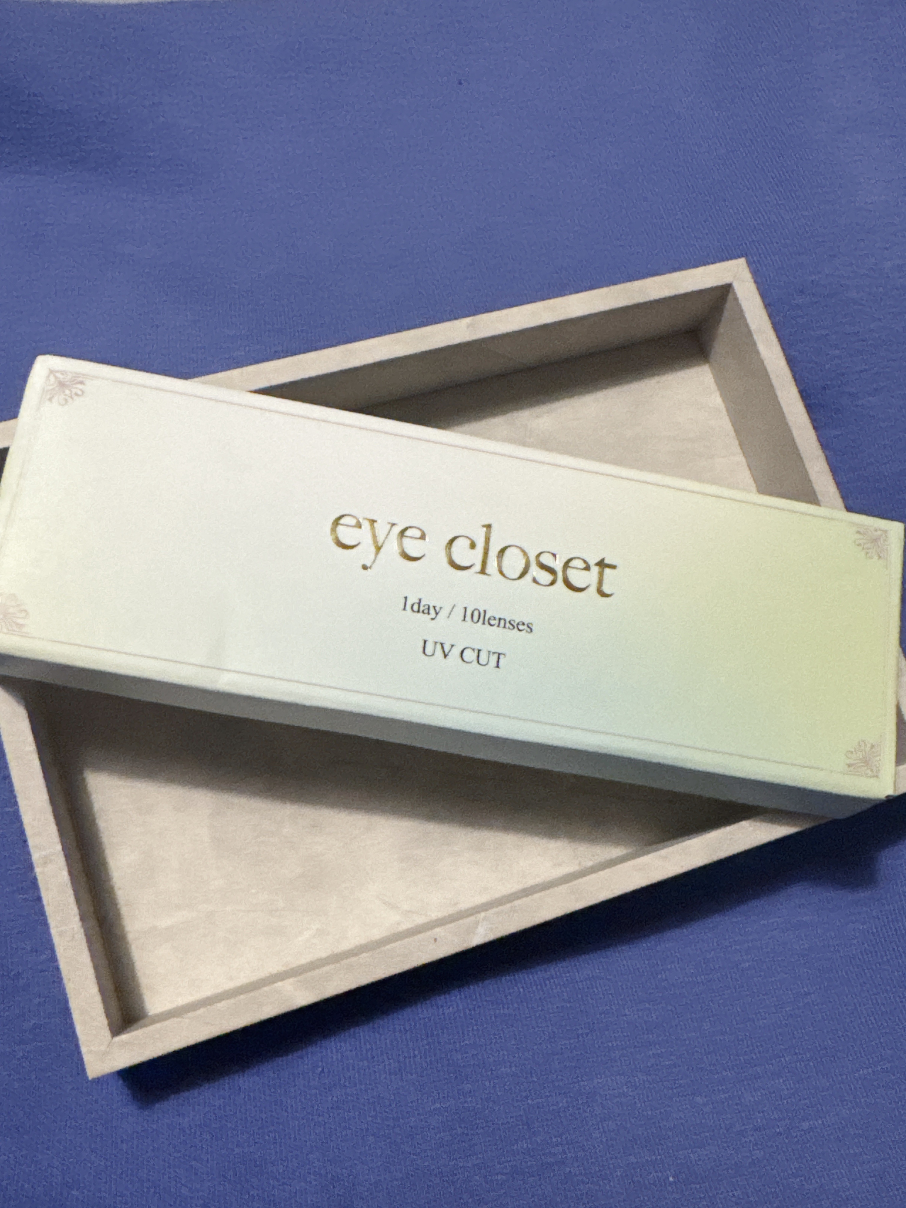 eye closet AQUA MOIST UV 1day マシュマロ/EYE CLOSET/ワンデー（１DAY）カラコンを使ったクチコミ（1枚目）