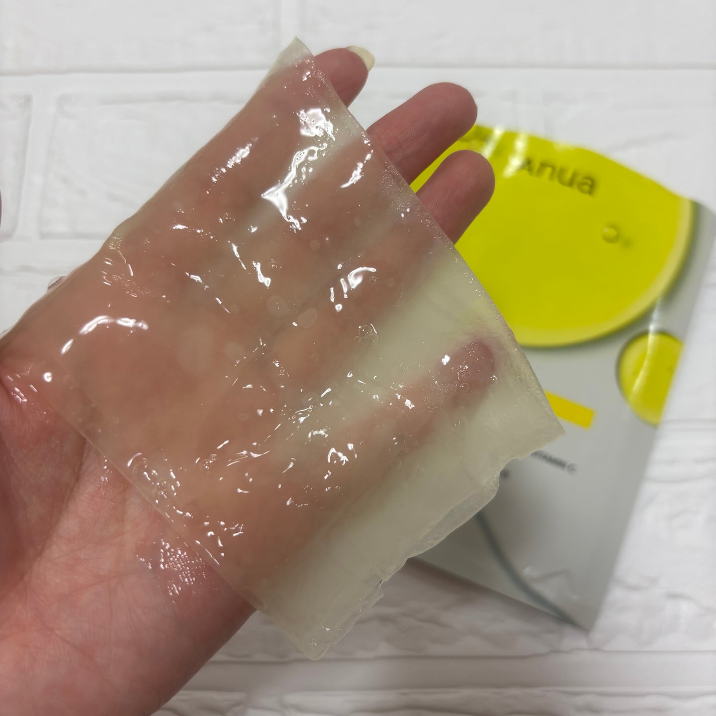 ビタミンC ブレミッシュセラム マスクパック/Anua/シートマスク・パックを使ったクチコミ(3枚目)