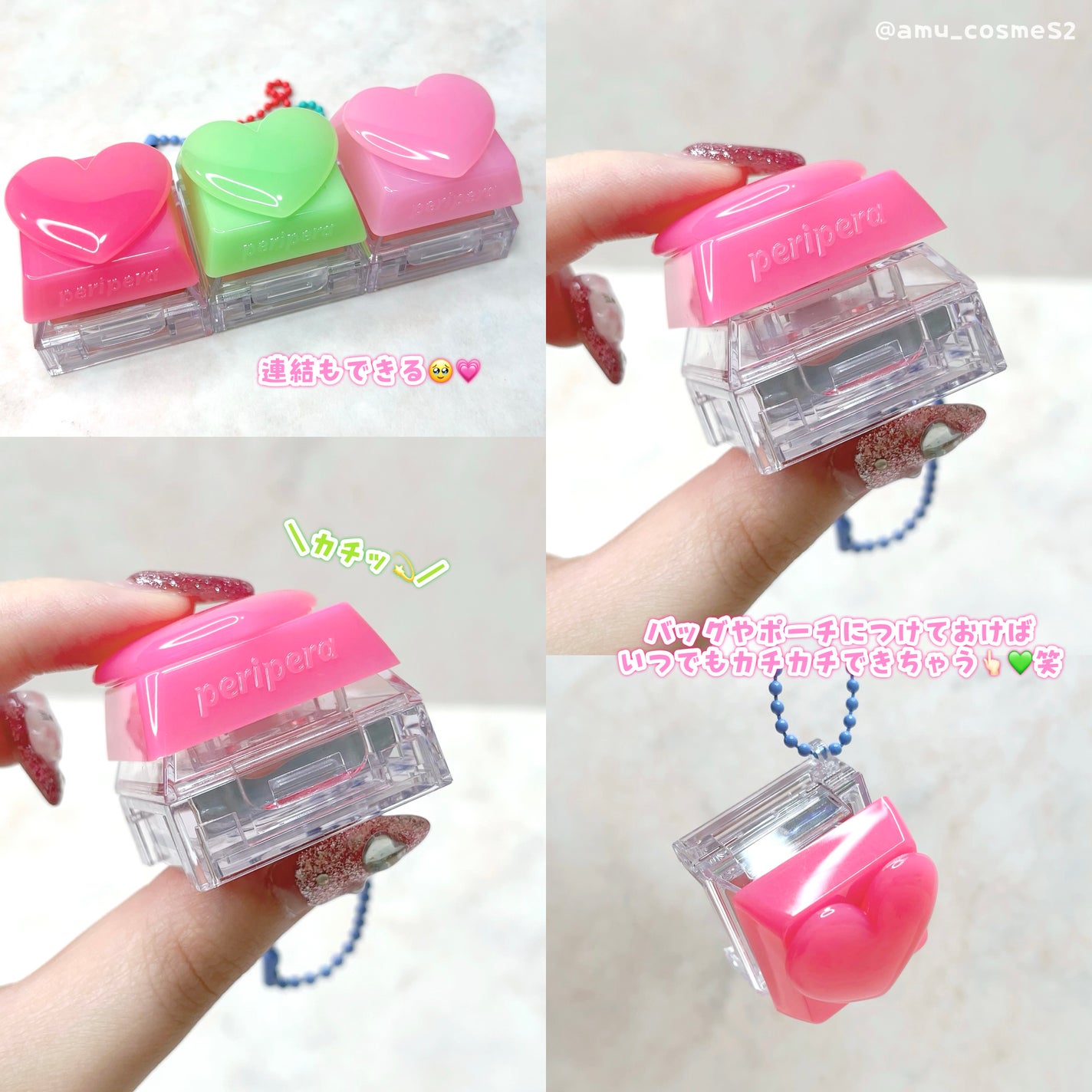 ペリペラ トック ブラッシュ キーキャップ/PERIPERA/パウダーチークを使ったクチコミ(3枚目)