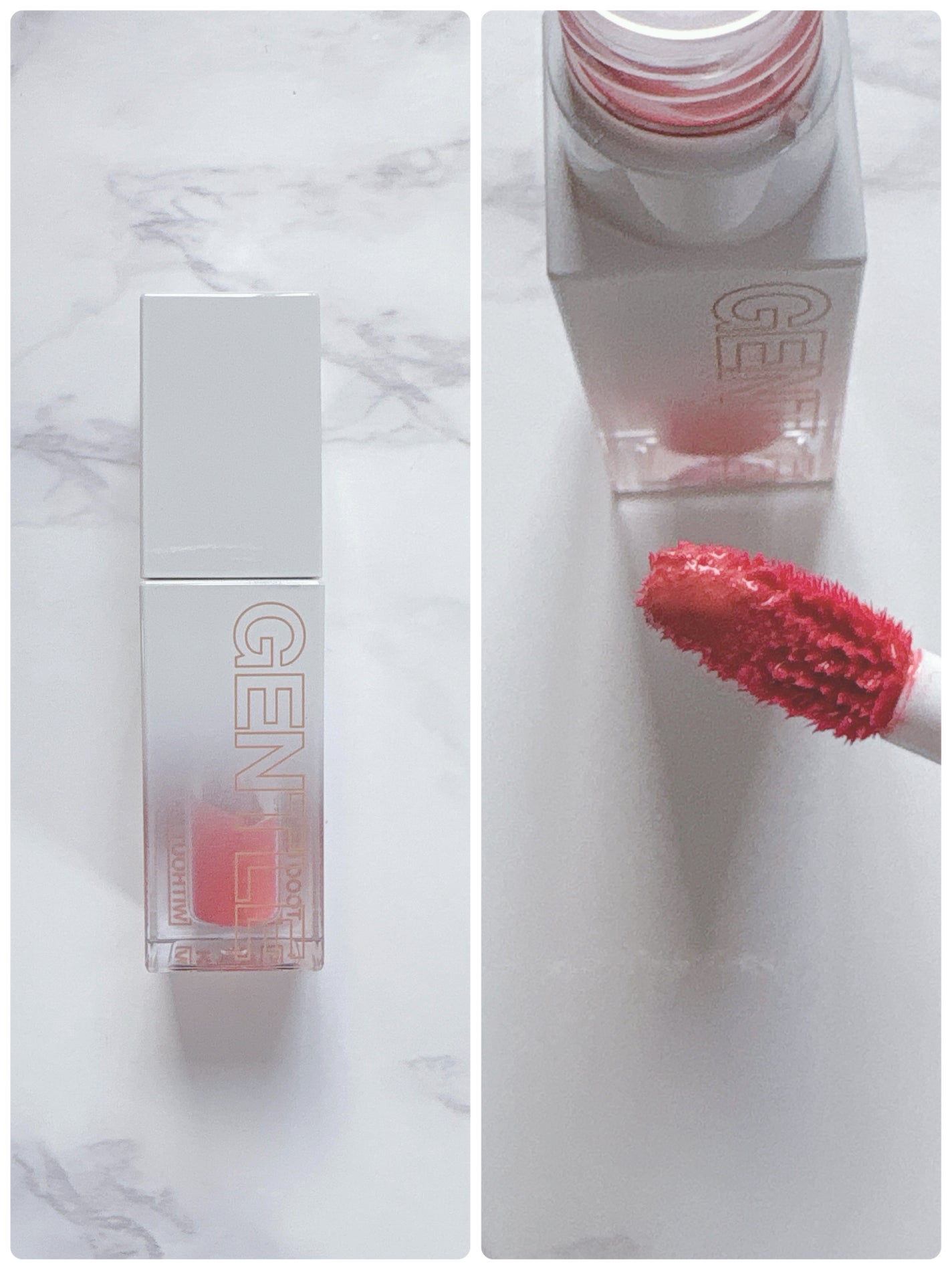 ジェントルキスグロウティント/Tooq/リップティントを使ったクチコミ(4枚目)