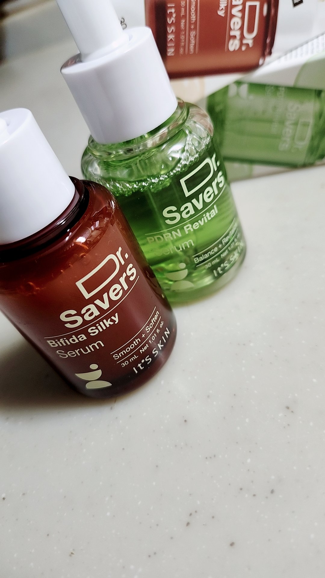 ドクターセイバーズビフィタシルキーセラム｜It's skinの口コミ - 乾燥