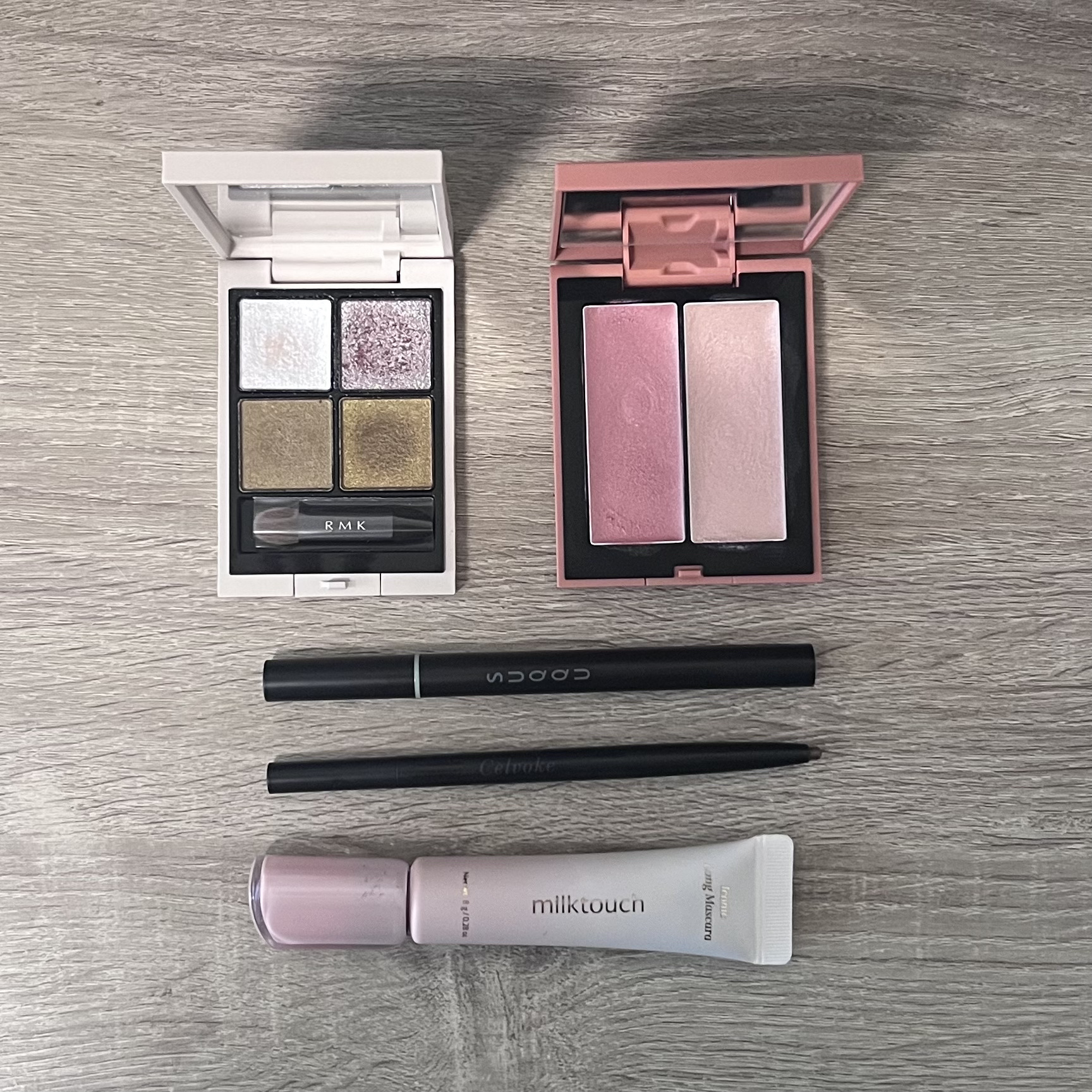 THREE シマリング グロー デュオ/THREE/クリームハイライトを使ったクチコミ（1枚目）