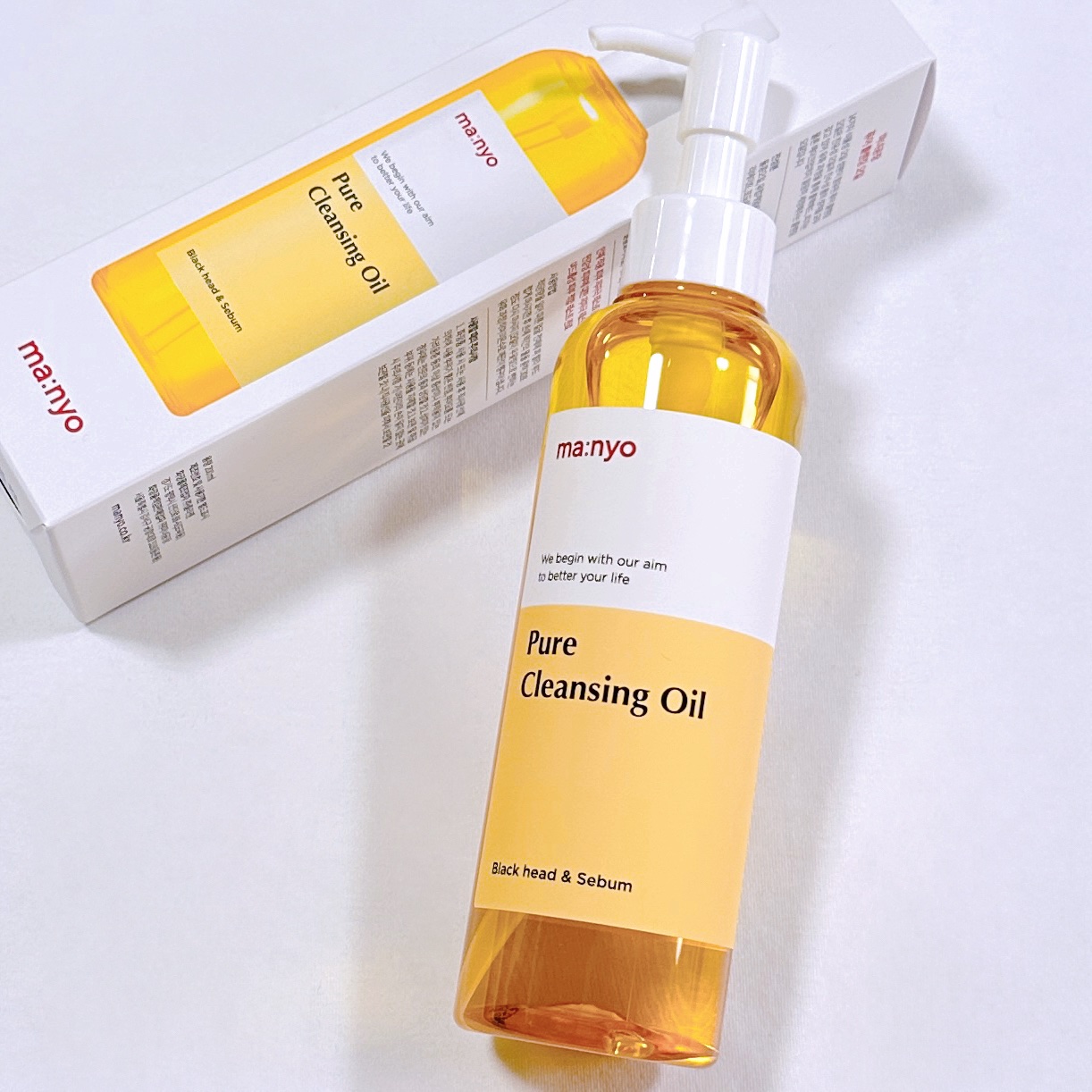 ピュア クレンジング オイル/manyo/オイルクレンジングを使ったクチコミ（2枚目）