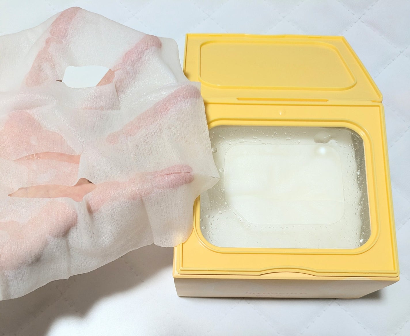 サボリーノ メガショット 朝用ツヤピールマスク CC/サボリーノ/シートマスク・パックを使ったクチコミ(2枚目)