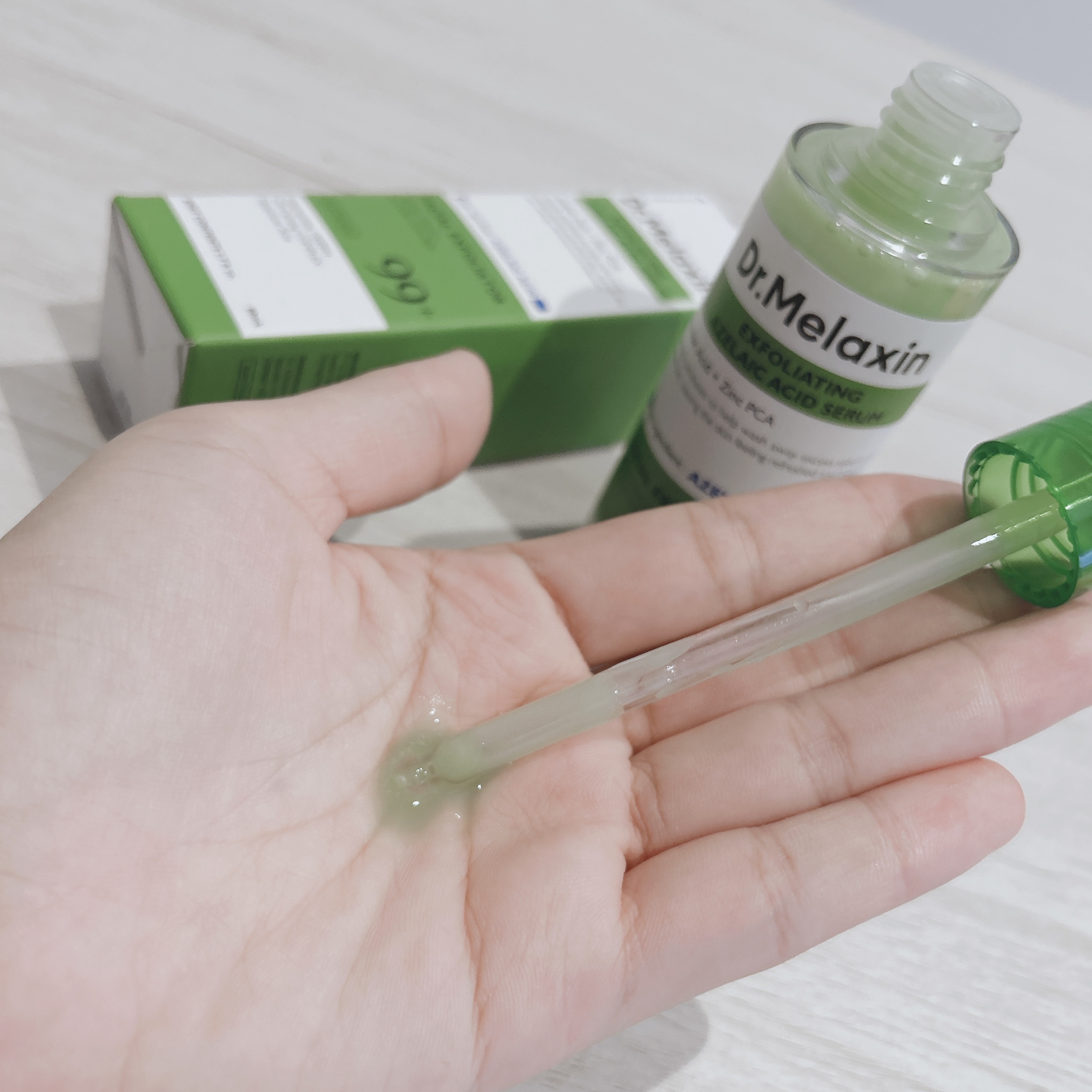 アゼライン酸ゴマージュピーリングセラム/Dr.Melaxin/美容液を使ったクチコミ（3枚目）