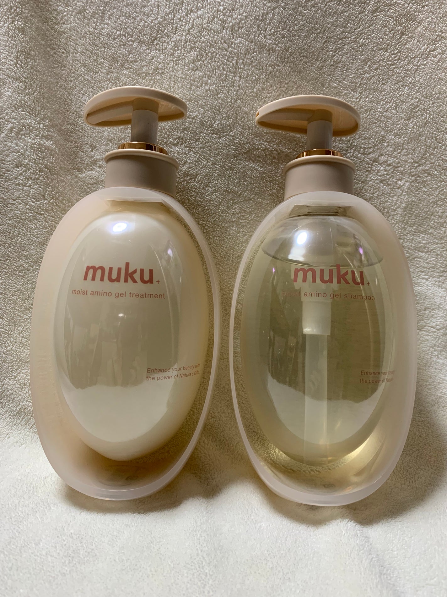 ムク+ モイスト アミノジェル シャンプー/ヘアトリートメント/muku+/市販シャンプーを使ったクチコミ(1枚目)