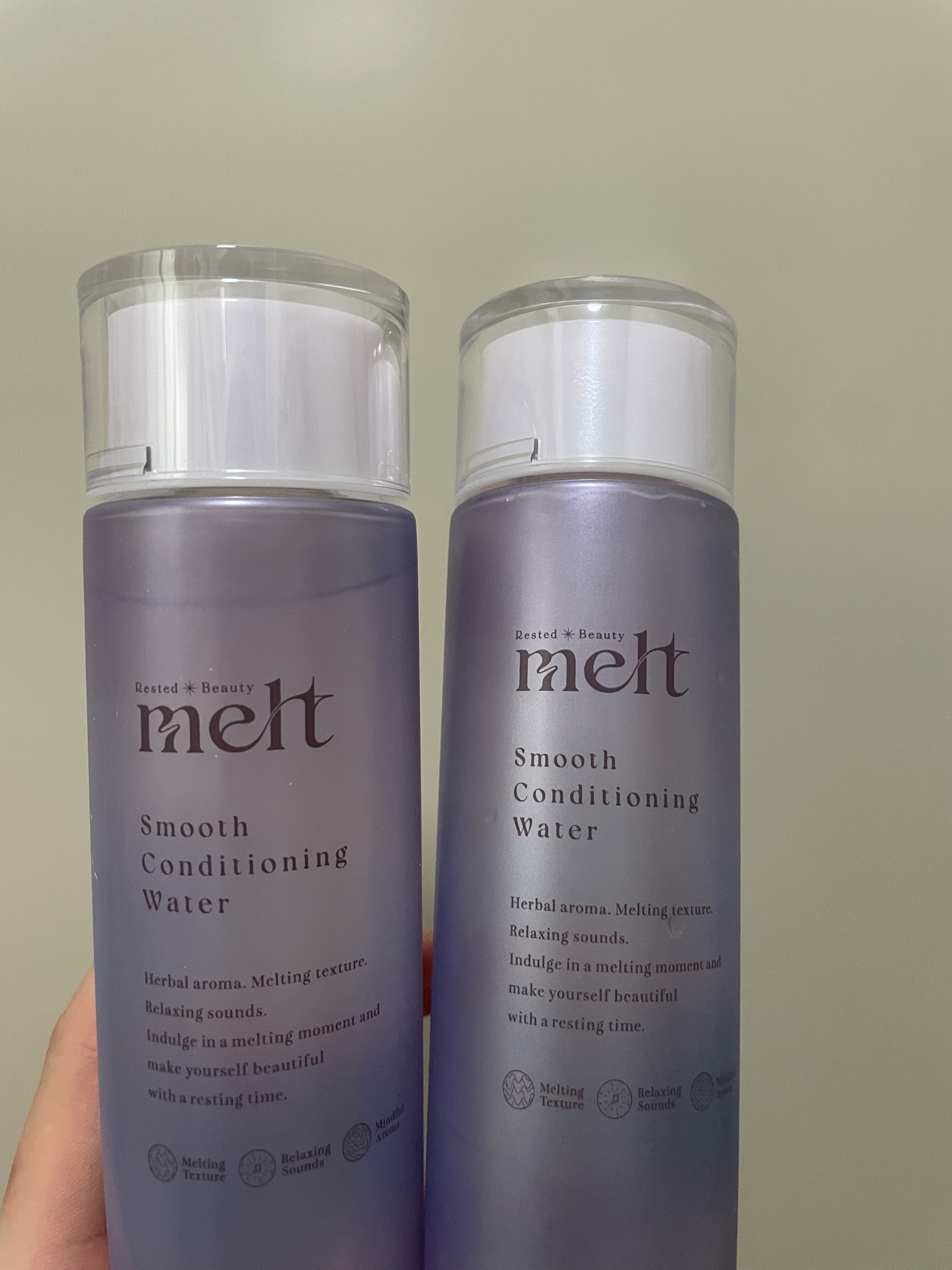 スムース コンディショニング ウォーター/melt/アウトバストリートメントを使ったクチコミ（1枚目）