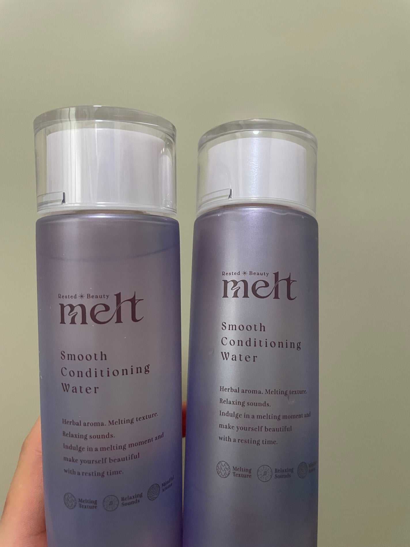 スムース コンディショニング ウォーター/melt/アウトバストリートメントを使ったクチコミ(1枚目)