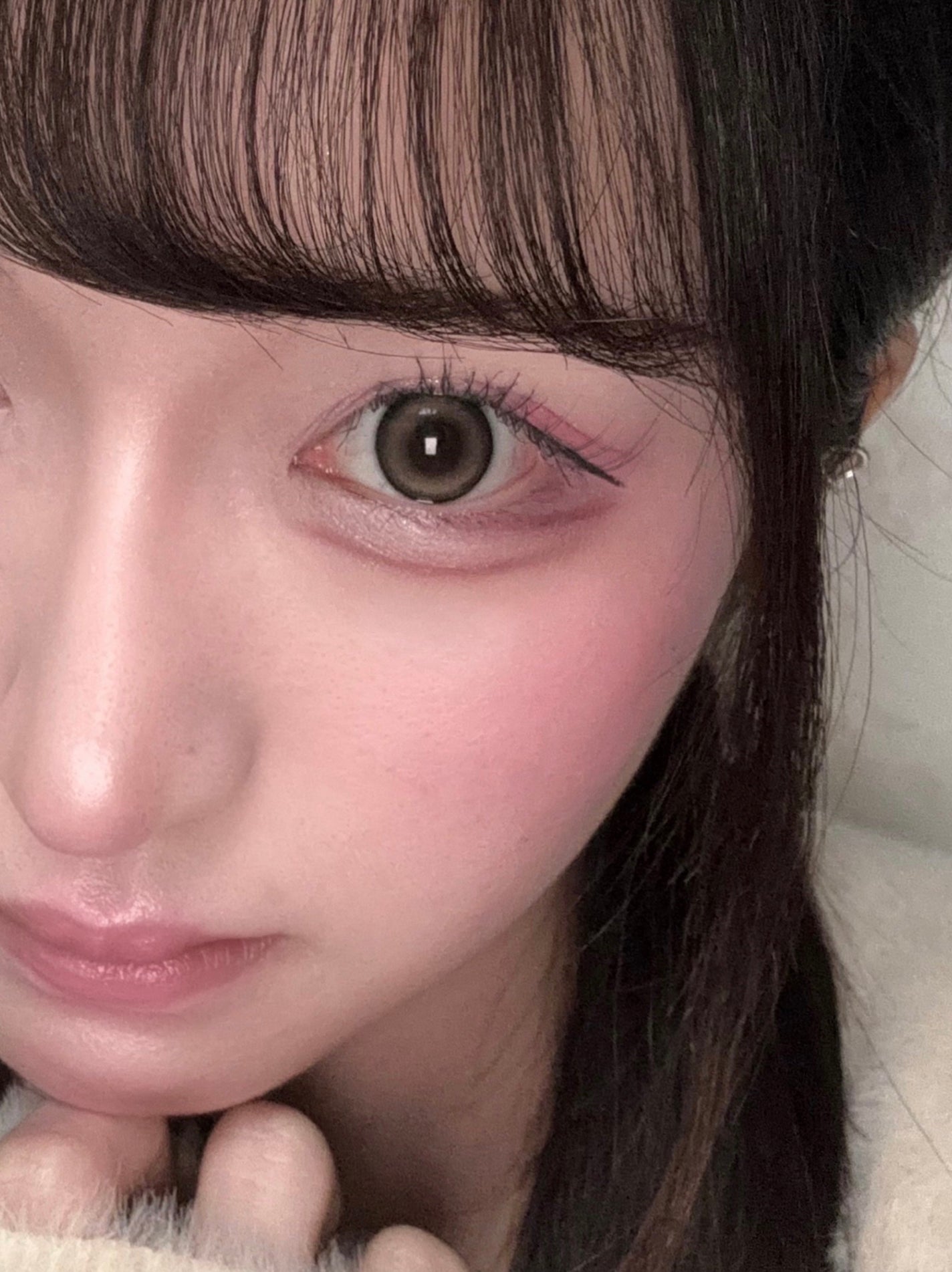 GLOWY CREAM BLUSH/AOU/ジェル・クリームチークを使ったクチコミ(2枚目)