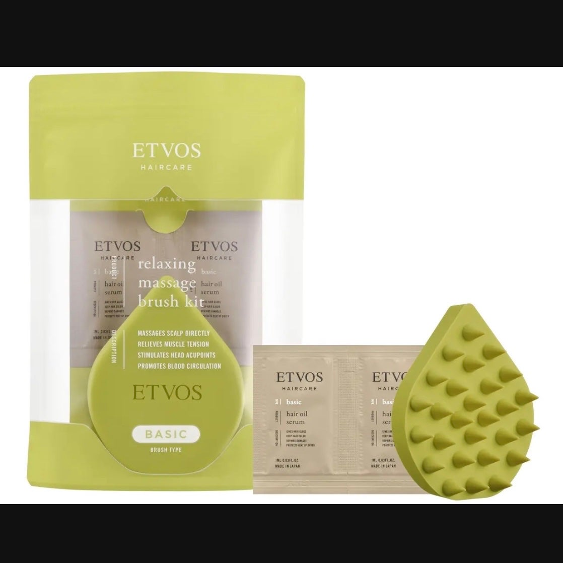 リラクシングマッサージブラシ/エトヴォス/スカルプブラシを使ったクチコミ(1枚目)