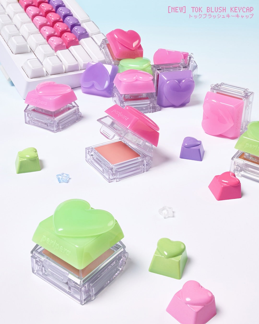 ペリペラ トック ブラッシュ キーキャップ/PERIPERA/パウダーチークを使ったクチコミ(1枚目)