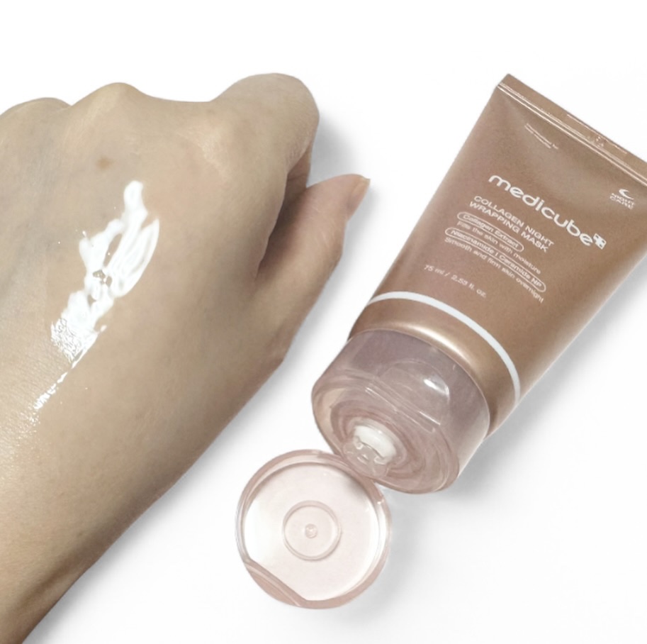 コラーゲンナイトラッピングマスク/MEDICUBE/洗い流すパック・マスクを使ったクチコミ（3枚目）