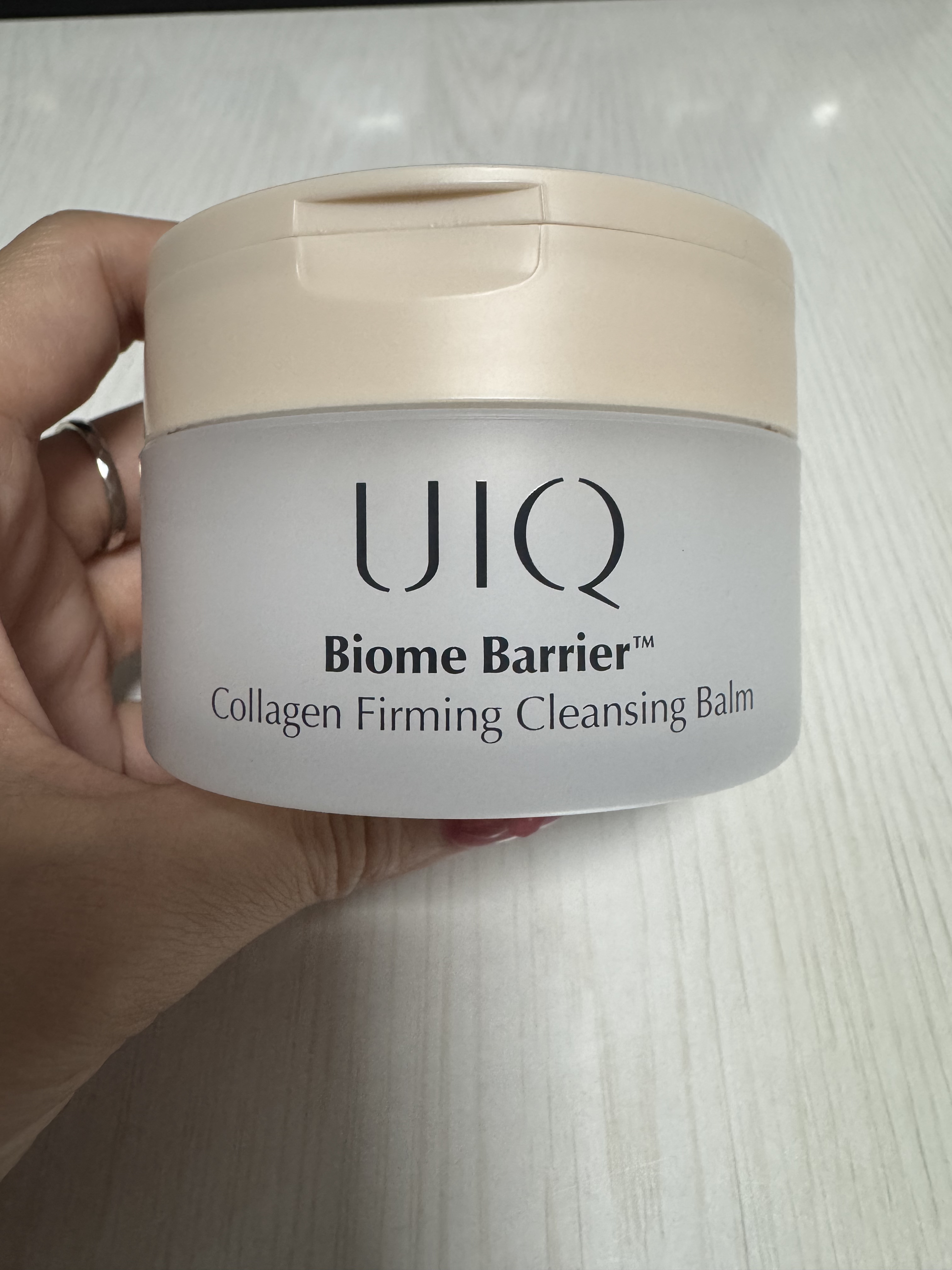 バイオームバリアコラーゲンファーミングクレンジングバーム/UIQ/クレンジングバームを使ったクチコミ（2枚目）