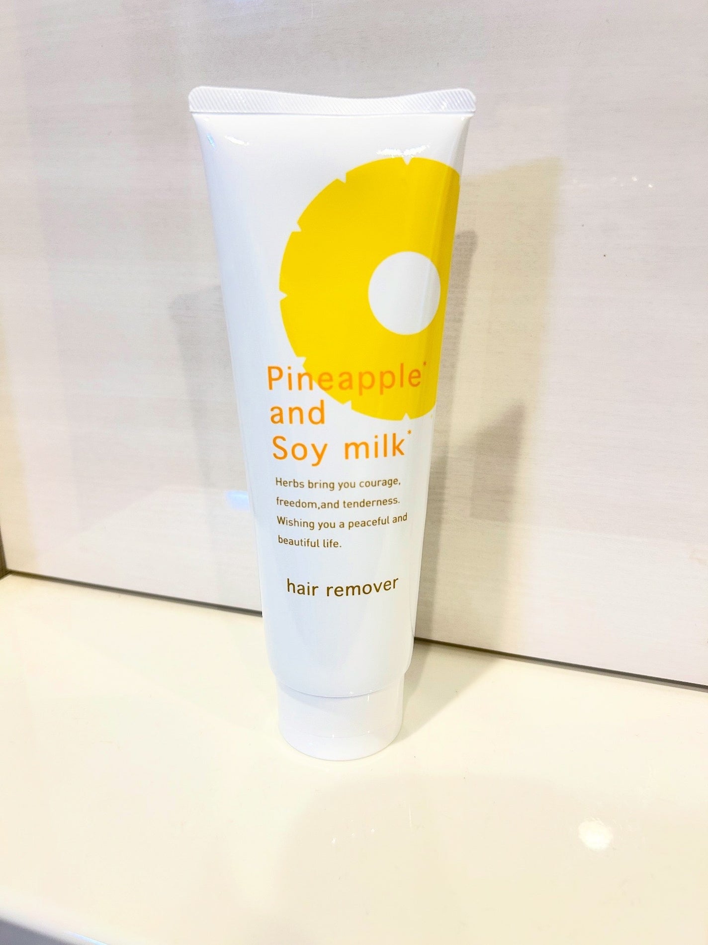 パイナップル豆乳除毛クリーム/鈴木ハーブ研究所/除毛クリームを使ったクチコミ(1枚目)