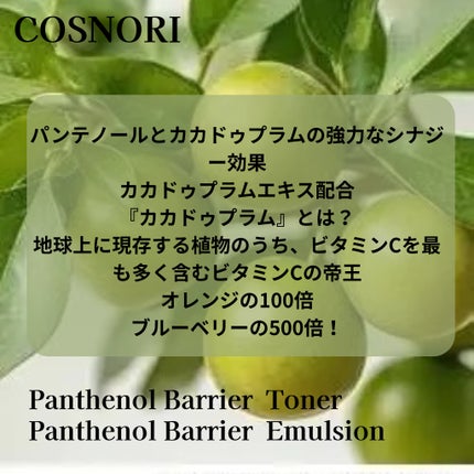 パンテノールバリアトナー/COSNORI/化粧水を使ったクチコミ(8枚目)