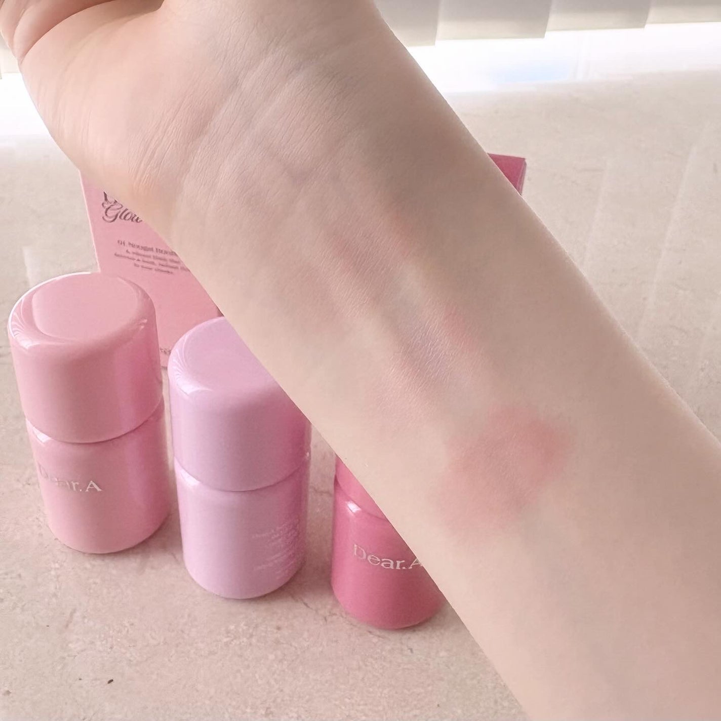 ボンボングロウチーク/Dear.A/リキッドチークを使ったクチコミ(3枚目)