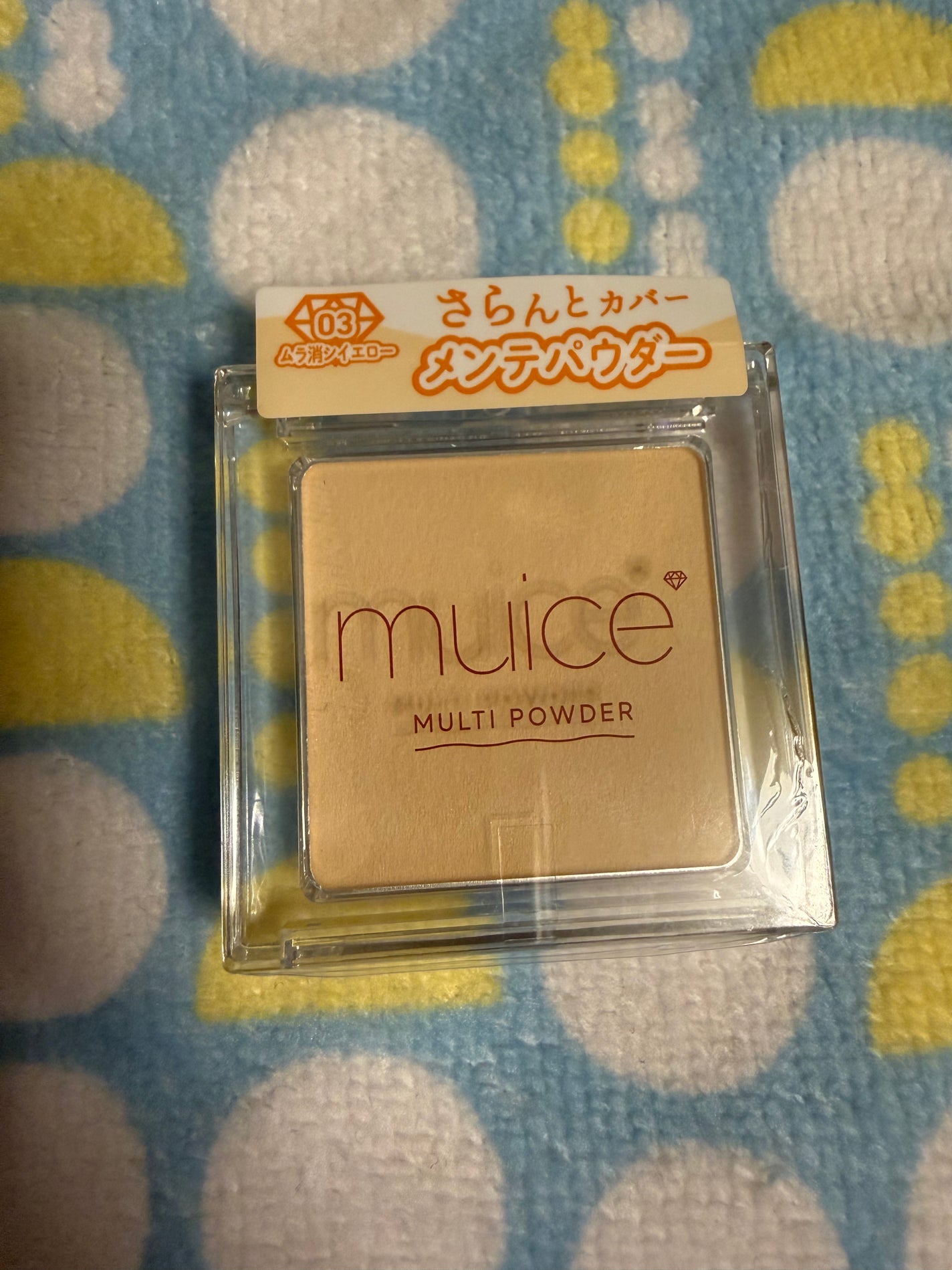 スポットメンテパウダー/muice/プレストパウダーを使ったクチコミ(1枚目)