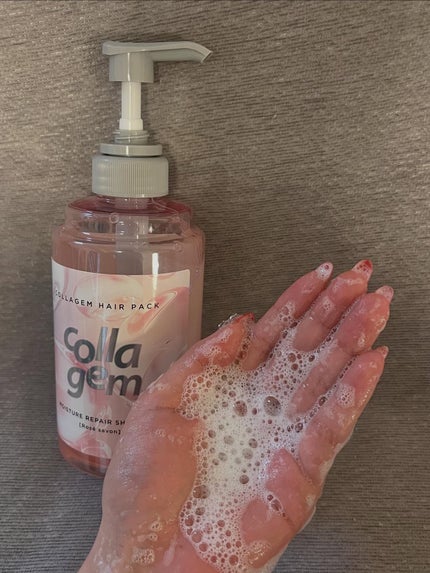 スワン✧*。 on LIPS 「【collagem】韓国で即完売*✧*。濃密コラーゲンヘアパッ..」(4枚目)