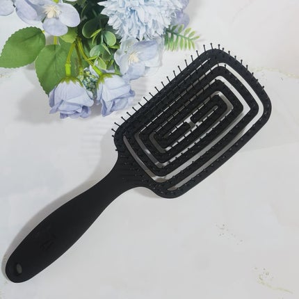 ラン on LIPS 「ヘアケアブランド#87saku#ハナサクさんの速乾ブラシ✨✨✨..」(6枚目)