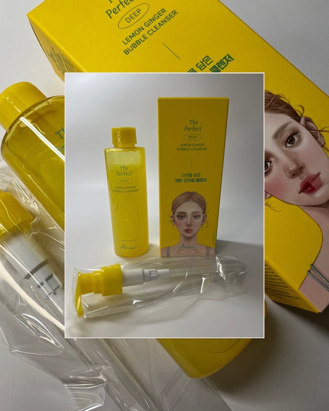ザ・パーフェクトレモンジンジャーバブルクレンザー/Ariul/洗顔フォームを使ったクチコミ(2枚目)