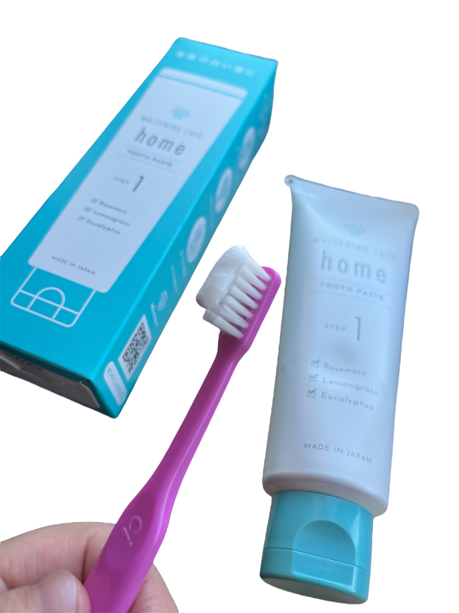 ホワイトニングカフェホーム/WHITENING CAFEhome/歯磨き粉を使ったクチコミ（2枚目）