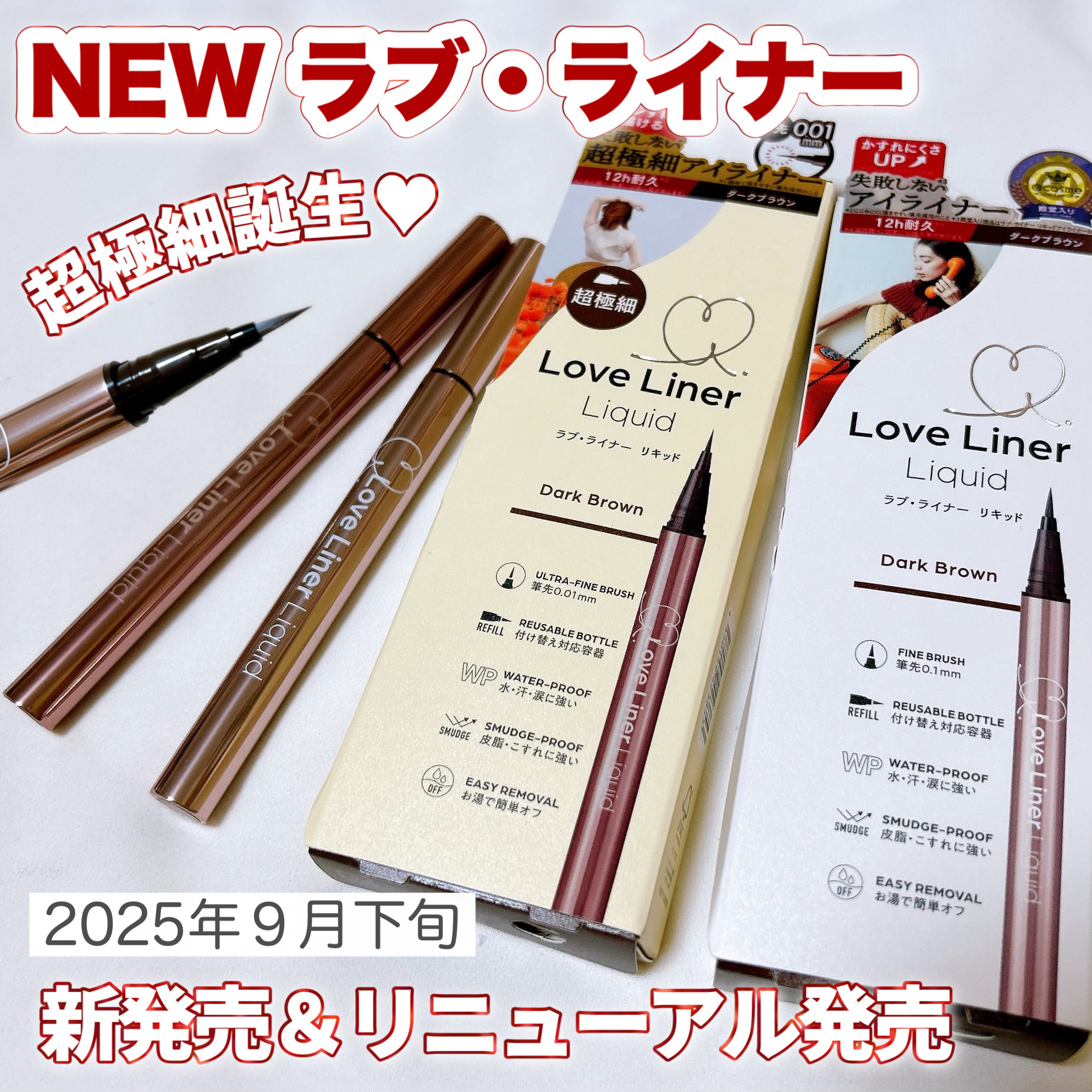 リキッドアイライナーR5/ラブ・ライナー/リキッドアイライナーを使ったクチコミ（1枚目）