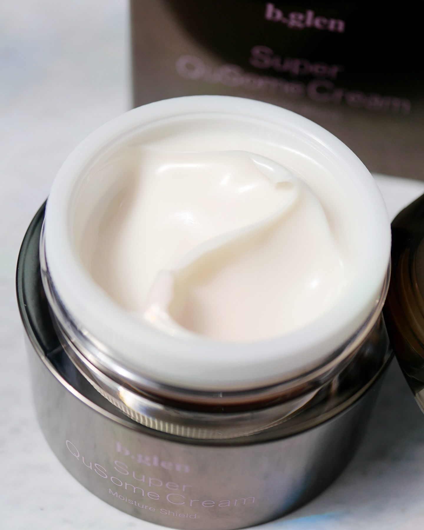 スーパーQuSomeクリーム/b.glen/フェイスクリームを使ったクチコミ（3枚目）