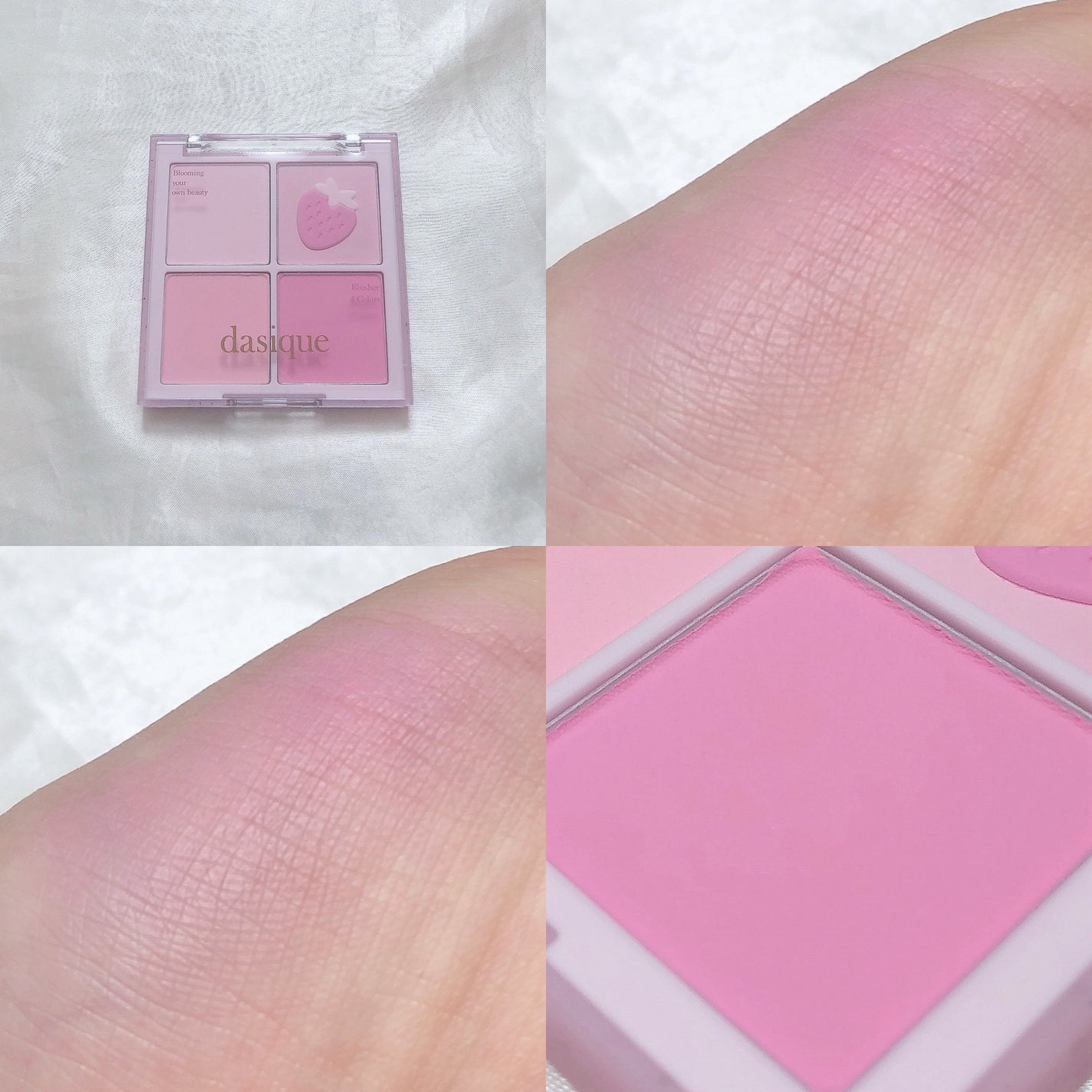 バレンタインボックス3ローズモーメント/VAVI MELLO/アイシャドウパレットを使ったクチコミ(3枚目)