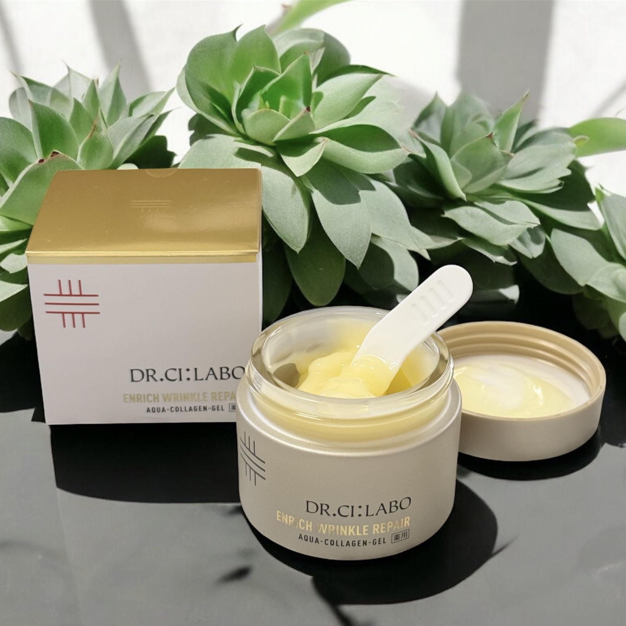 薬用アクアコラーゲンゲル エンリッチリンクルリペア/ドクターシーラボⓇ/フェイスクリームを使ったクチコミ（1枚目）