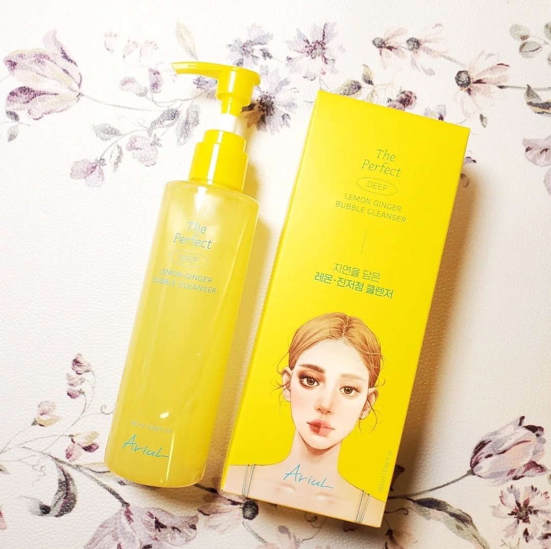 ザ・パーフェクトレモンジンジャーバブルクレンザー/Ariul/洗顔フォームを使ったクチコミ（1枚目）