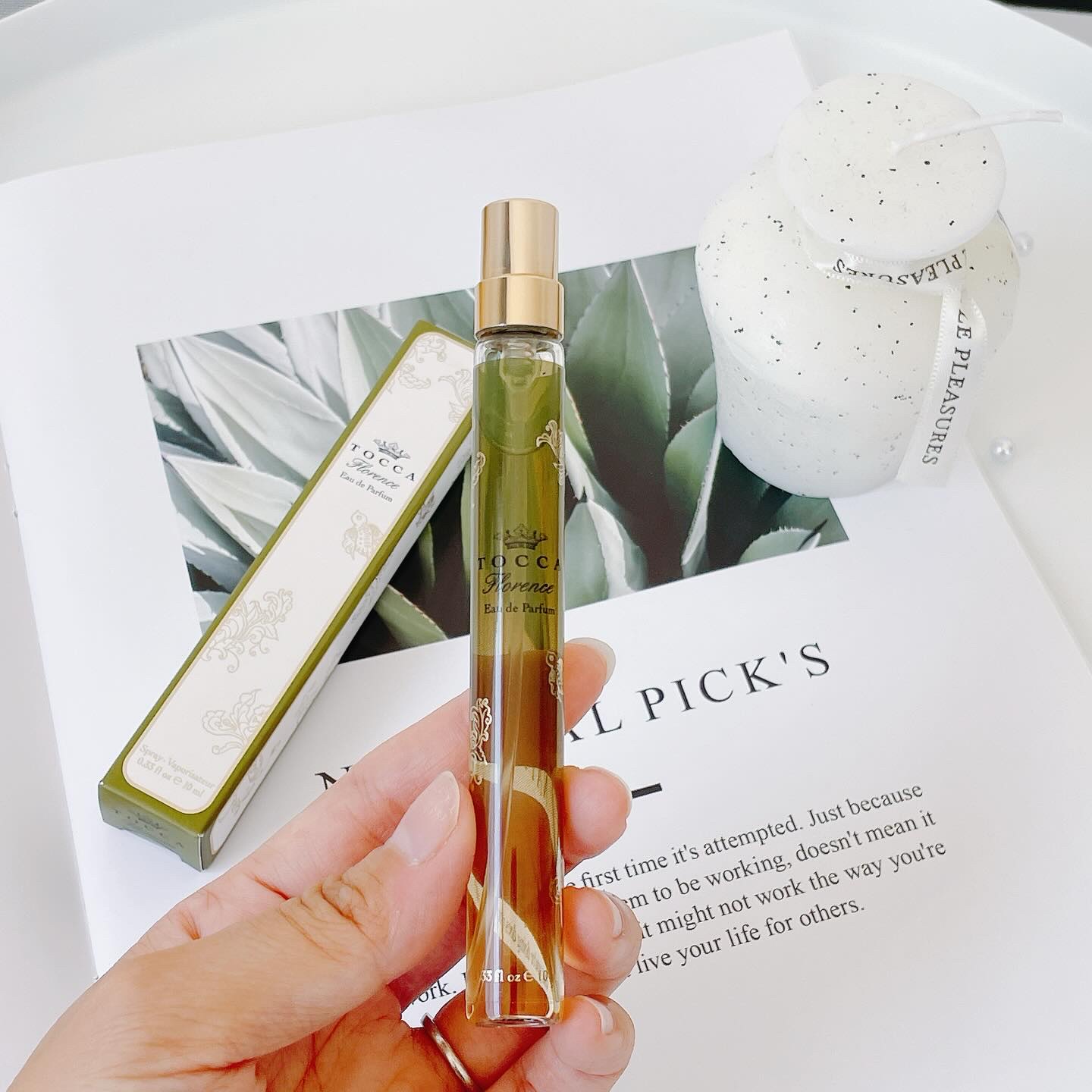 トッカ トラベルフレグランススプレー ルチアの香り/TOCCA/香水(その他)を使ったクチコミ（2枚目）