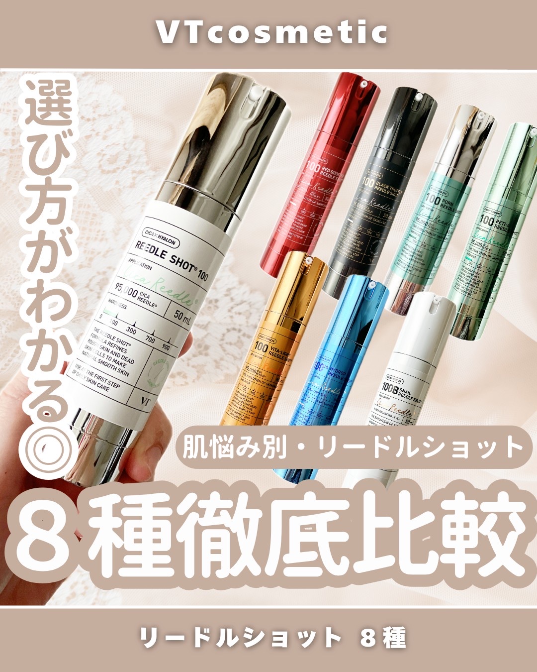 リードルショット100/VT/美容液を使ったクチコミ（1枚目）