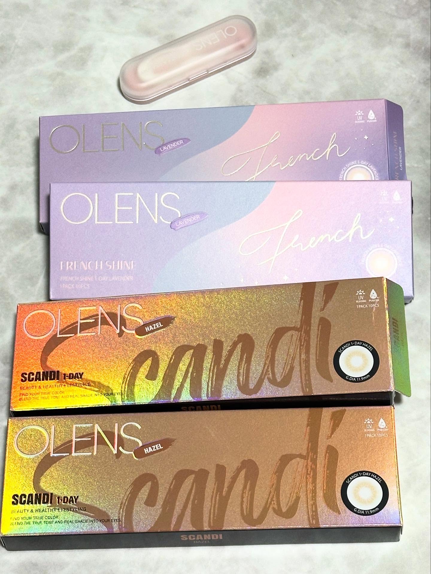 FrenchShine1day/OLENS/ワンデー（１DAY）カラコンを使ったクチコミ（1枚目）