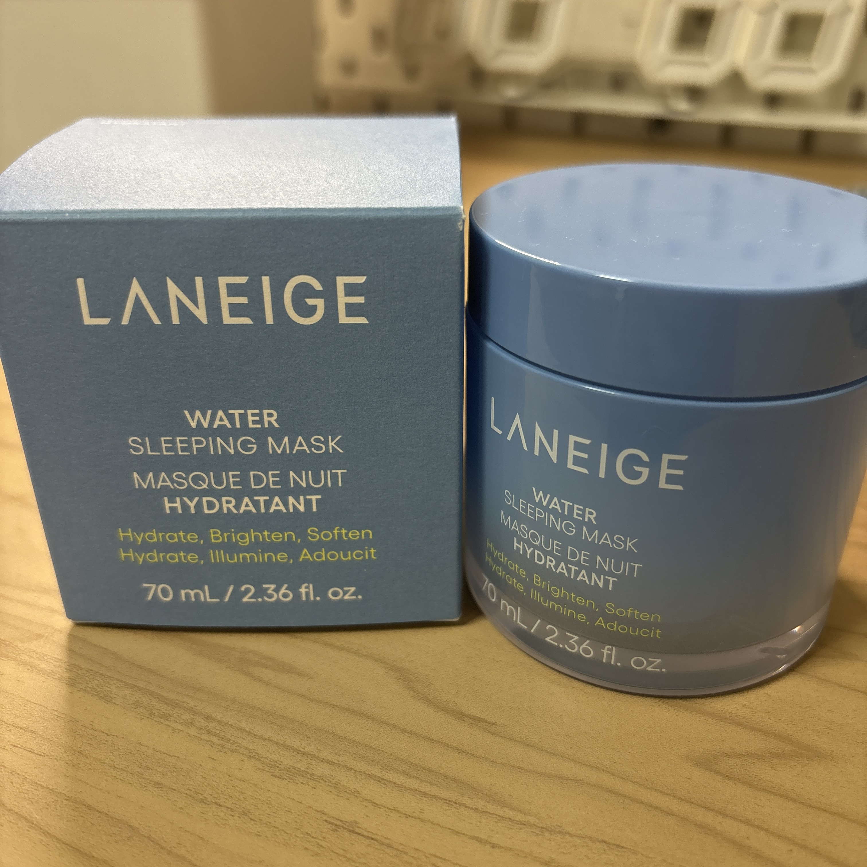 ウォータースリーピングマスク N/LANEIGE/フェイスクリームを使ったクチコミ（1枚目）