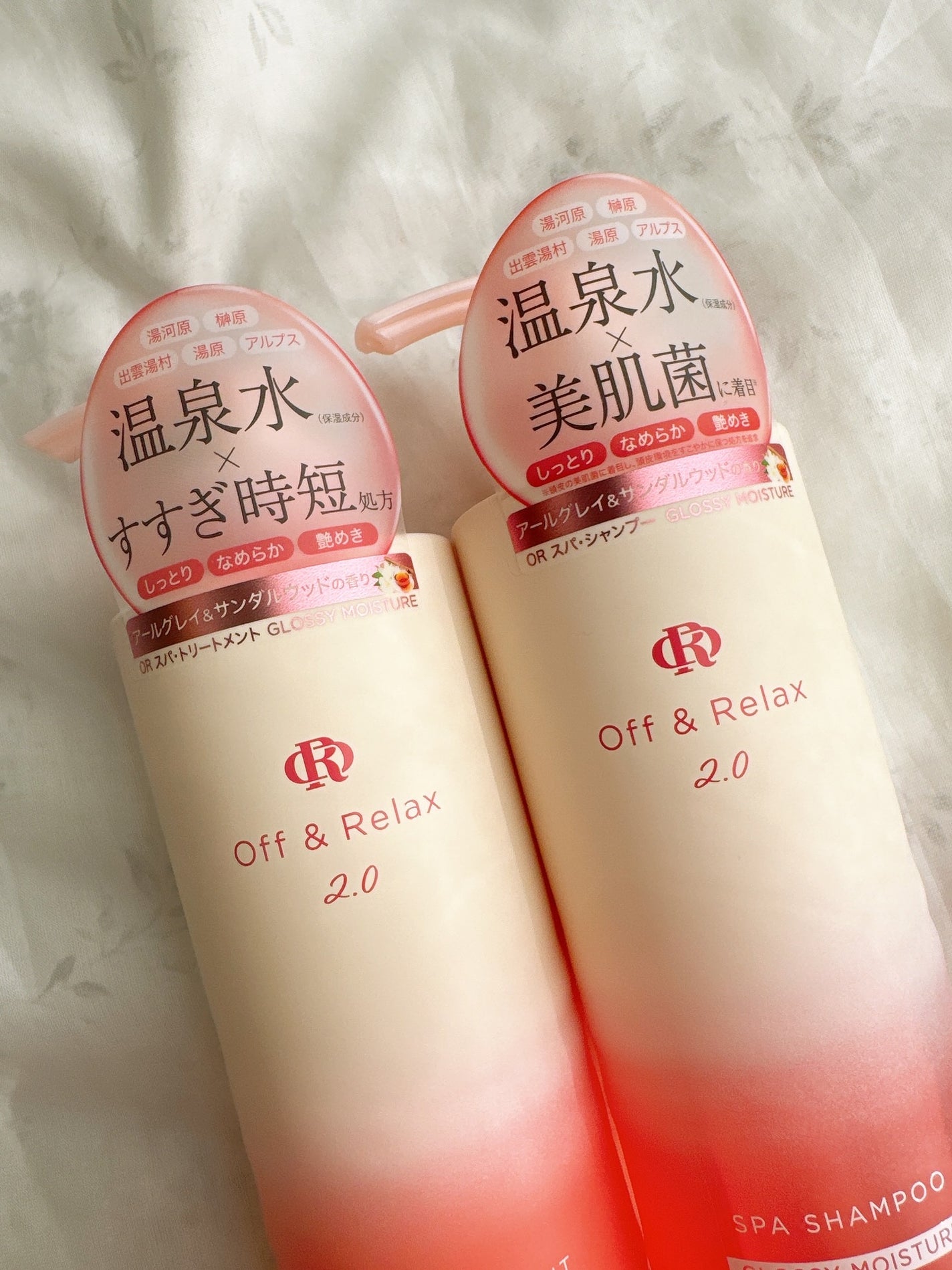 OR スパ・シャンプー グロッシーモイスチャー/トリートメント グロッシーモイスチャー/Off&Relax/市販シャンプーを使ったクチコミ(5枚目)