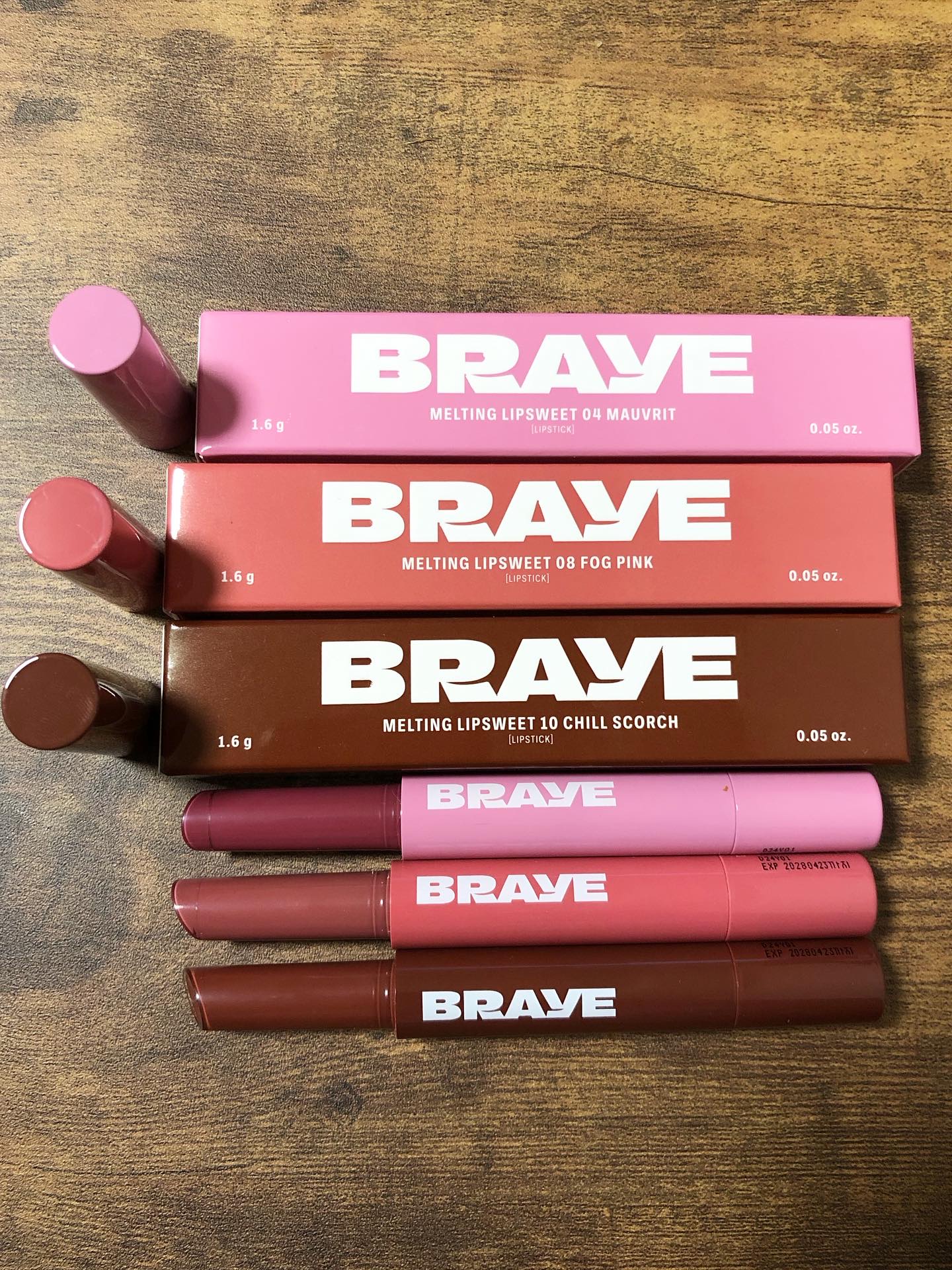 メルティングリップスウィート/BRAYE/口紅を使ったクチコミ（3枚目）