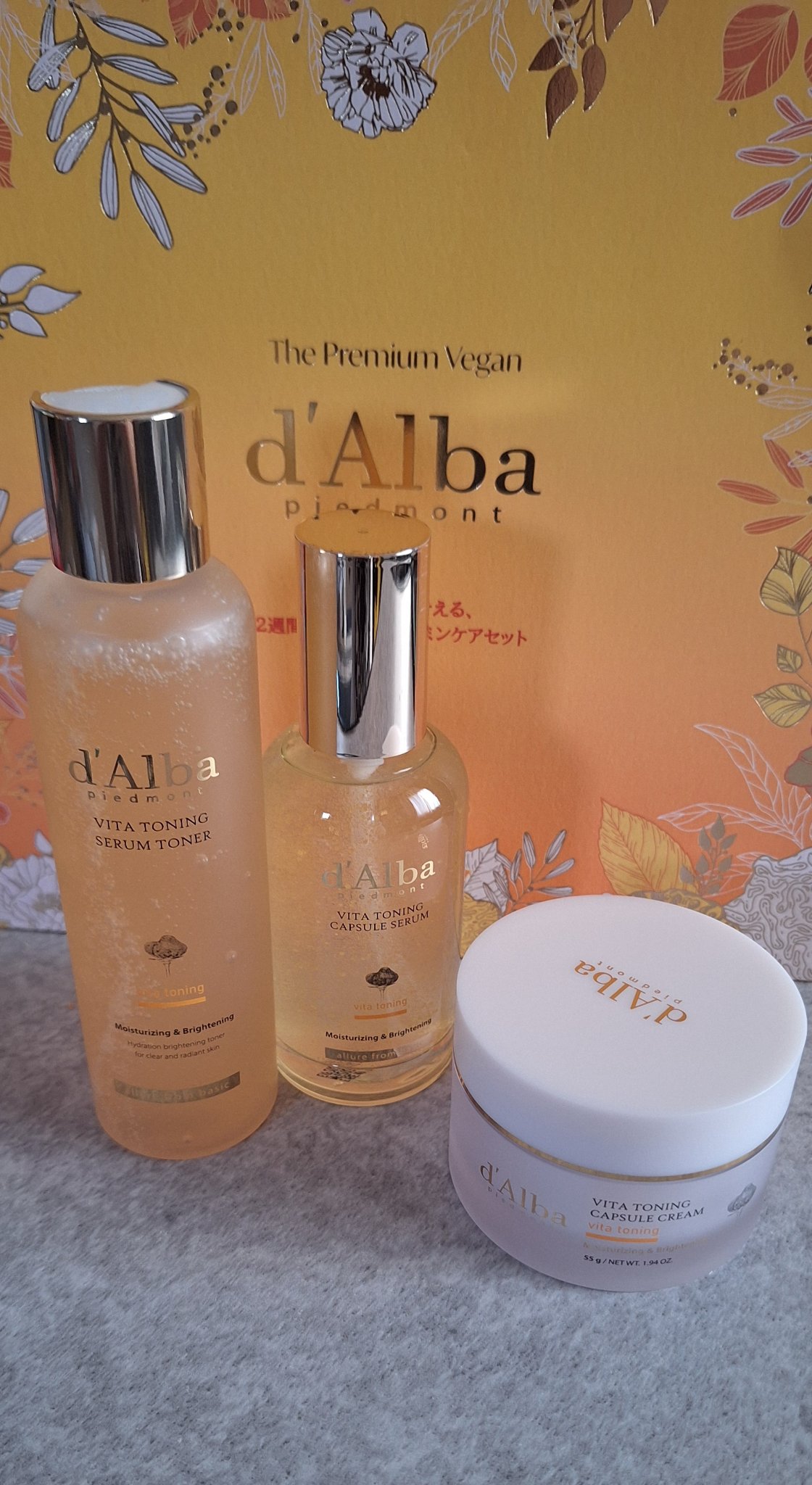 ビタトーニングカプセルセラム/ダルバ/美容液を使ったクチコミ（1枚目）