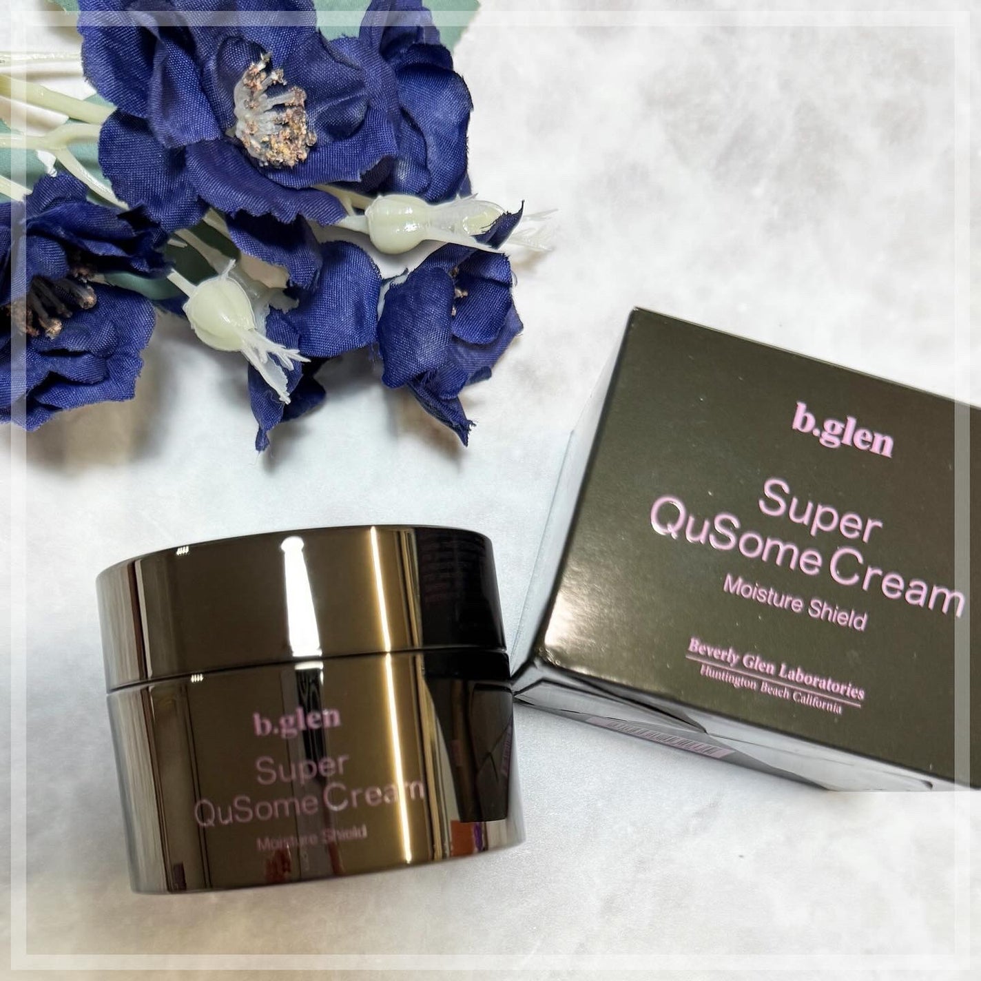 スーパーQuSomeクリーム/b.glen/フェイスクリームを使ったクチコミ(1枚目)