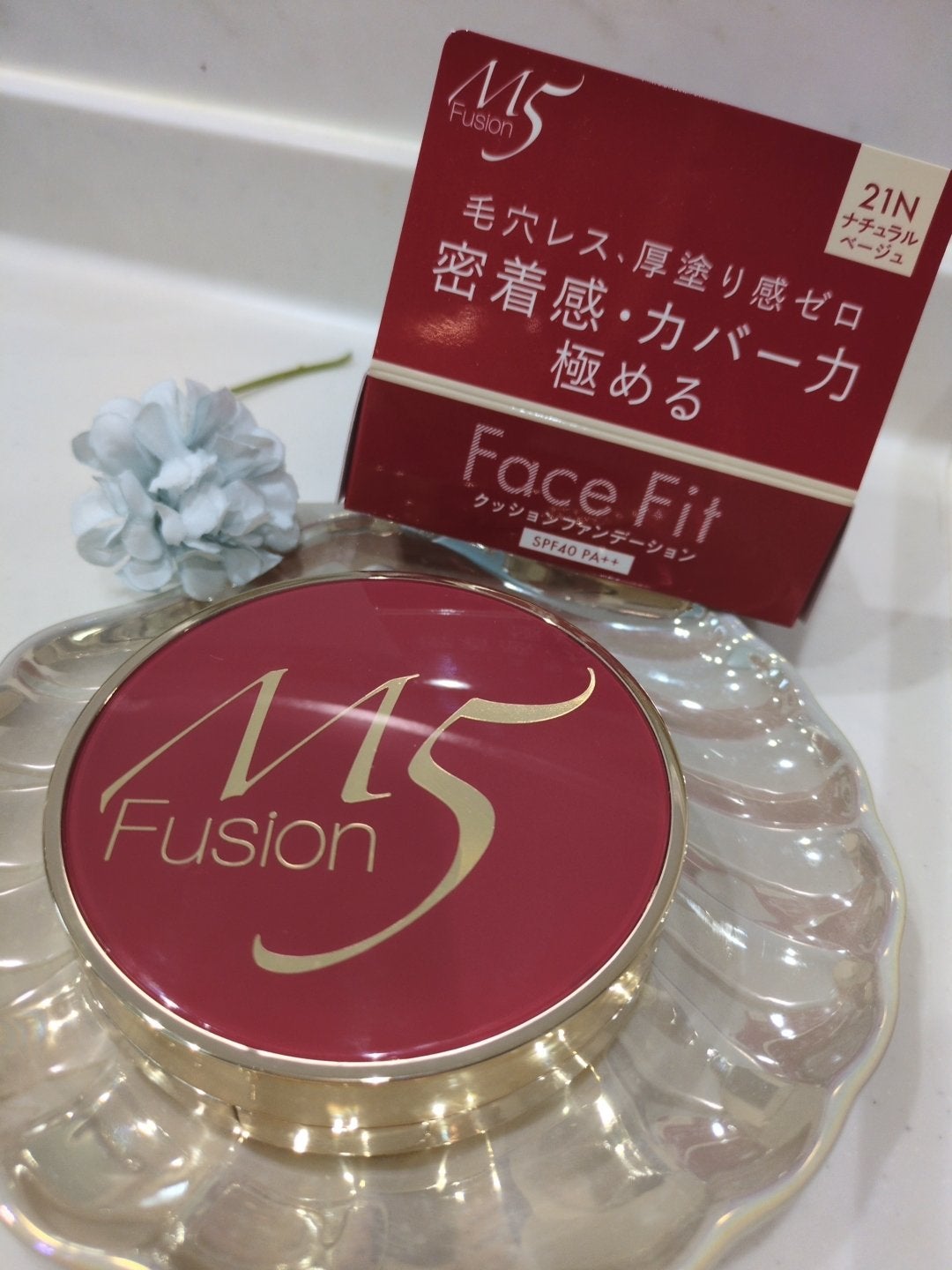 フェイスフィット クッション ファンデーション /M5fusion/クッションファンデーションを使ったクチコミ(1枚目)