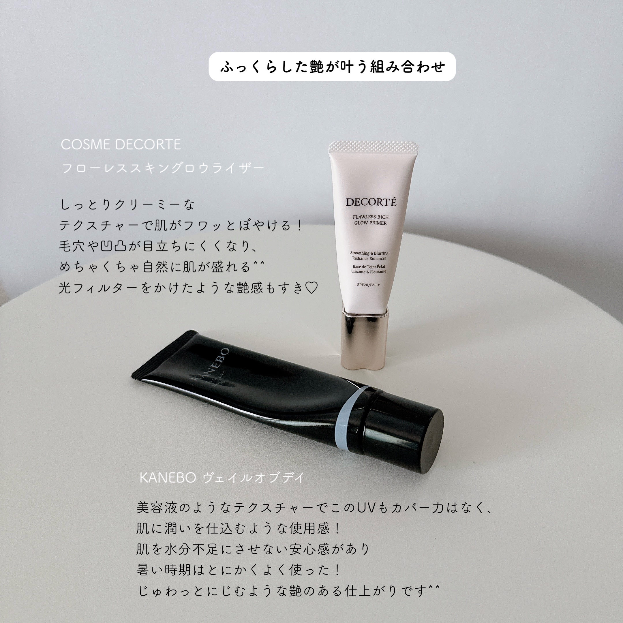 フローレススキン グロウライザー 30g/DECORTÉ/化粧下地を使ったクチコミ（1枚目）