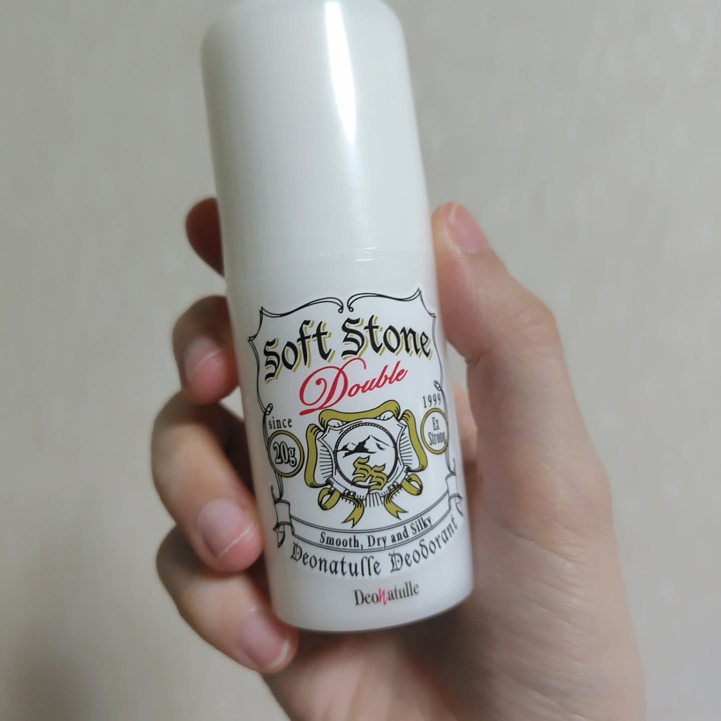 薬用ソフトストーンＷ/デオナチュレ/デオドラント・制汗剤を使ったクチコミ（1枚目）
