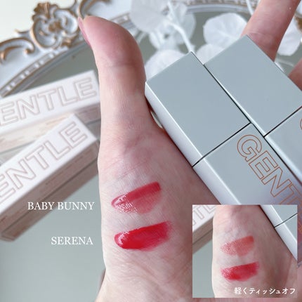 ジェントルキスグロウティント/Tooq/リップティントを使ったクチコミ(4枚目)