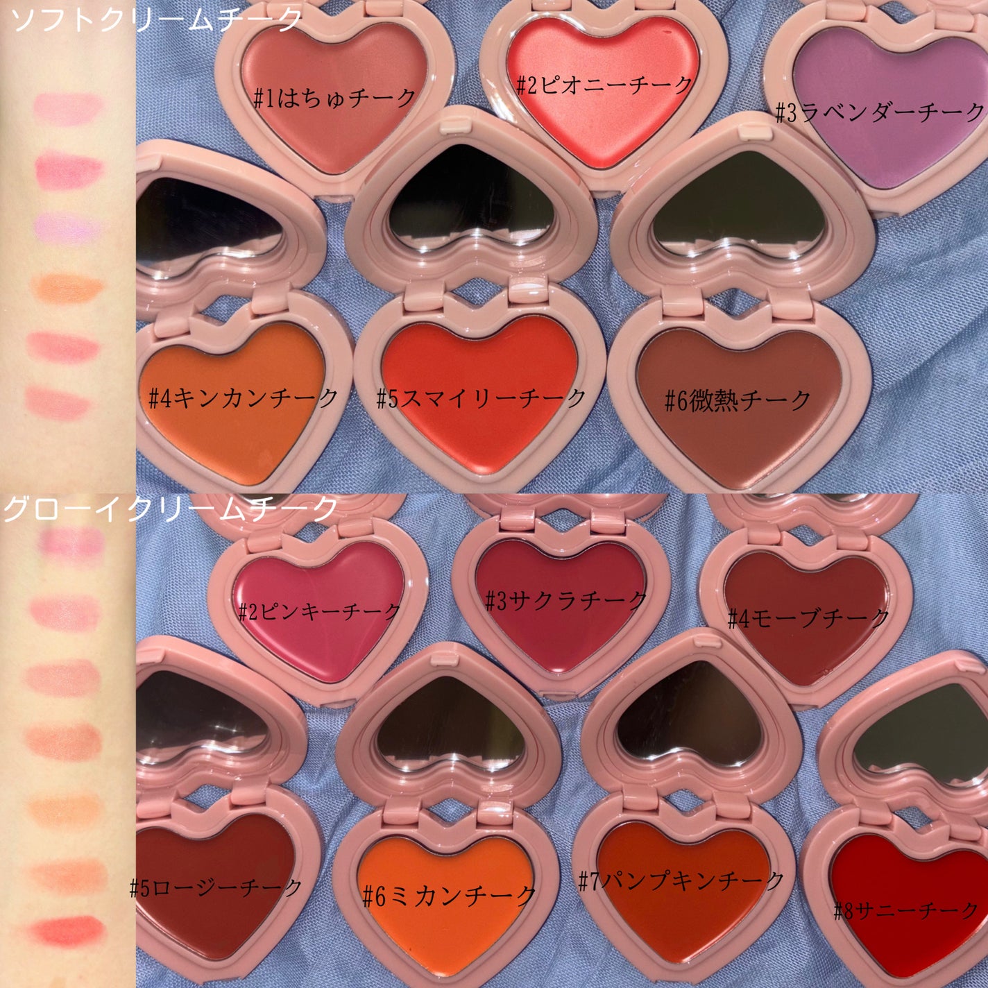 GLOWY CREAM BLUSH/AOU/ジェル・クリームチークを使ったクチコミ(6枚目)