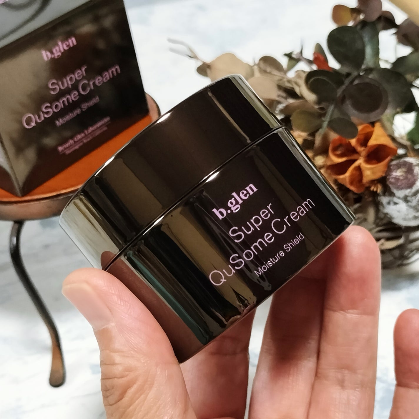 スーパーQuSomeクリーム/b.glen/フェイスクリームを使ったクチコミ(2枚目)