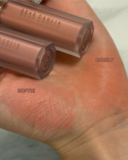 ペタルドロップリキッドブラッシャー/DEAR DAHLIA/リキッドチークを使ったクチコミ(2枚目)