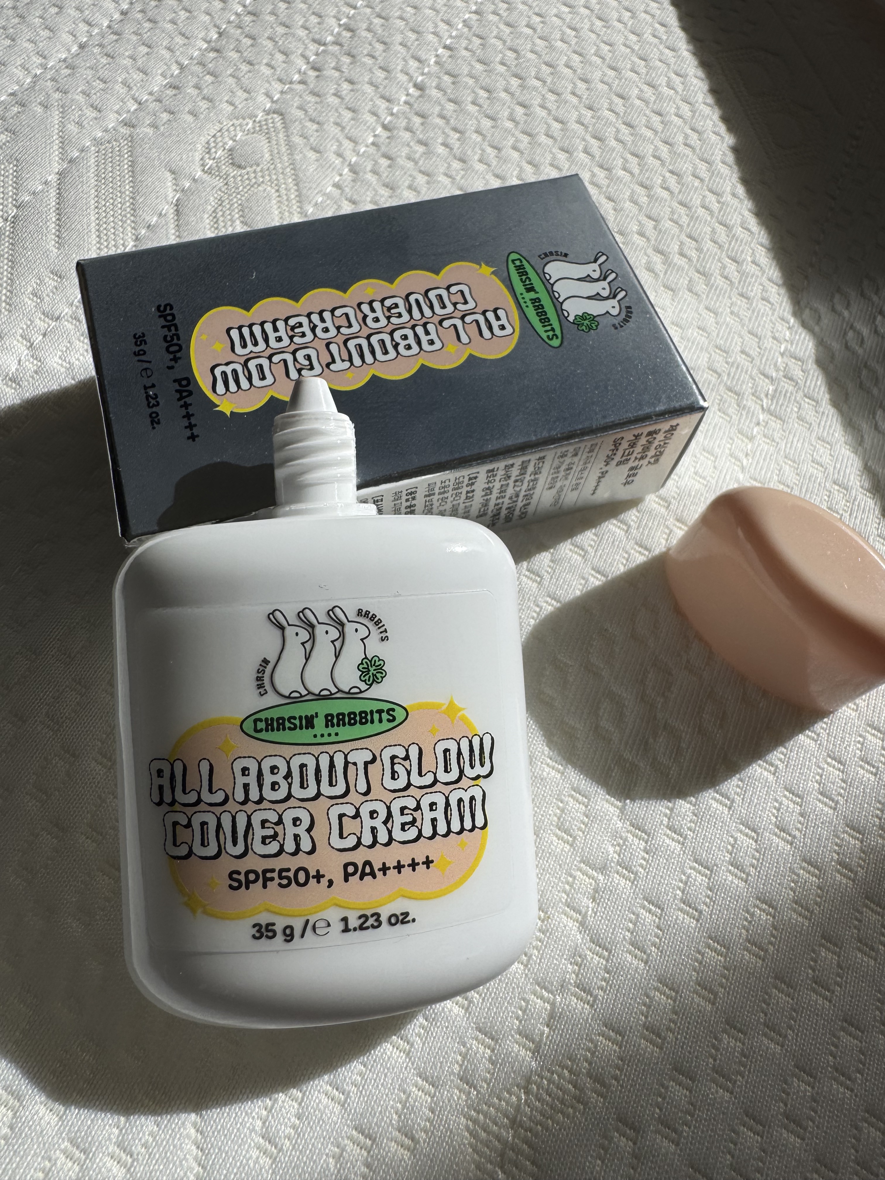 オールアバウトグロウカバークリーム/CHASIN'RABBITS/日焼け止めクリームを使ったクチコミ（2枚目）