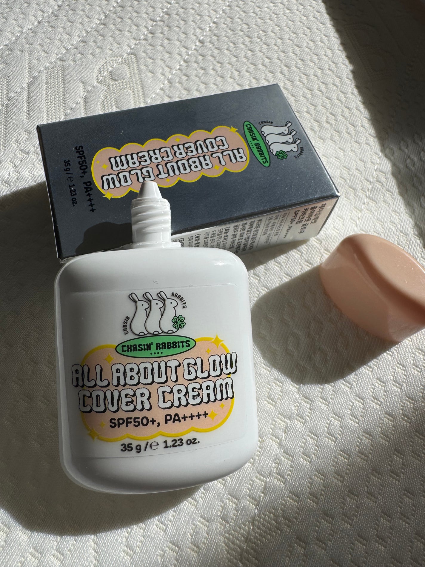 オールアバウトグロウカバークリーム/CHASIN'RABBITS/日焼け止めクリームを使ったクチコミ(2枚目)