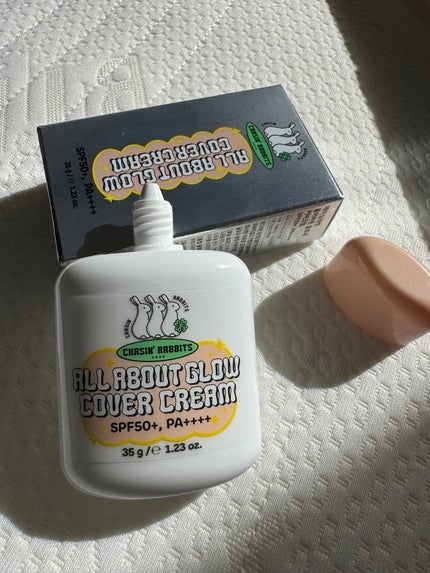 オールアバウトグロウカバークリーム/CHASIN'RABBITS/日焼け止めクリームを使ったクチコミ(2枚目)