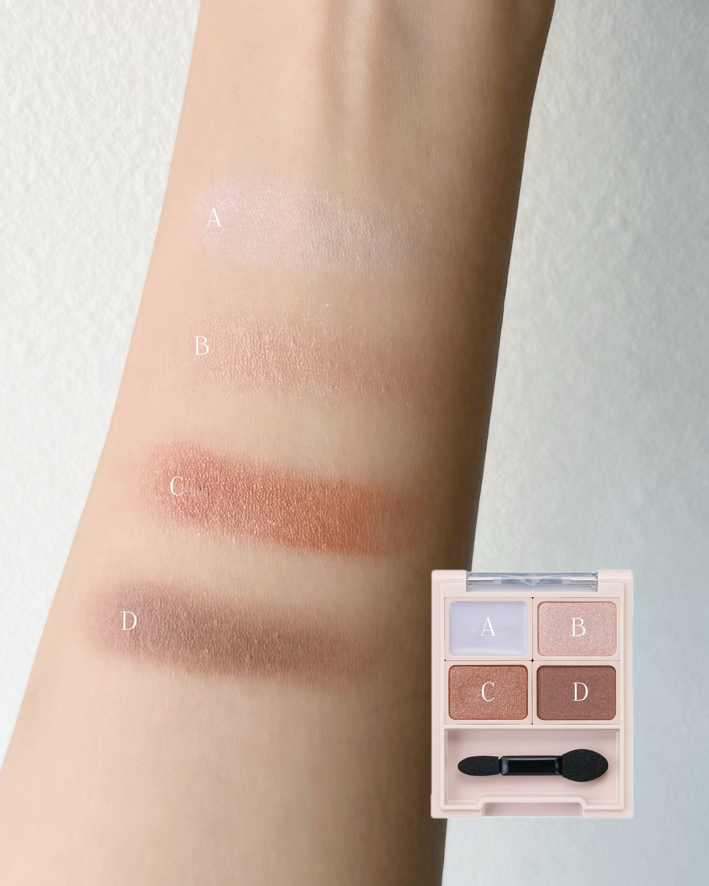 アヴァンセ アイフルールパレット/アヴァンセ/アイシャドウパレットを使ったクチコミ(4枚目)